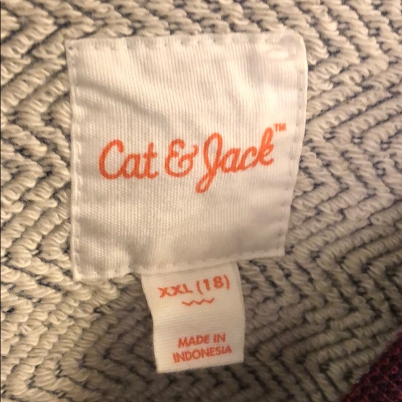 Boys Cat & Jack zip front jacket Sz XXL (18) - Picture 3 of 5